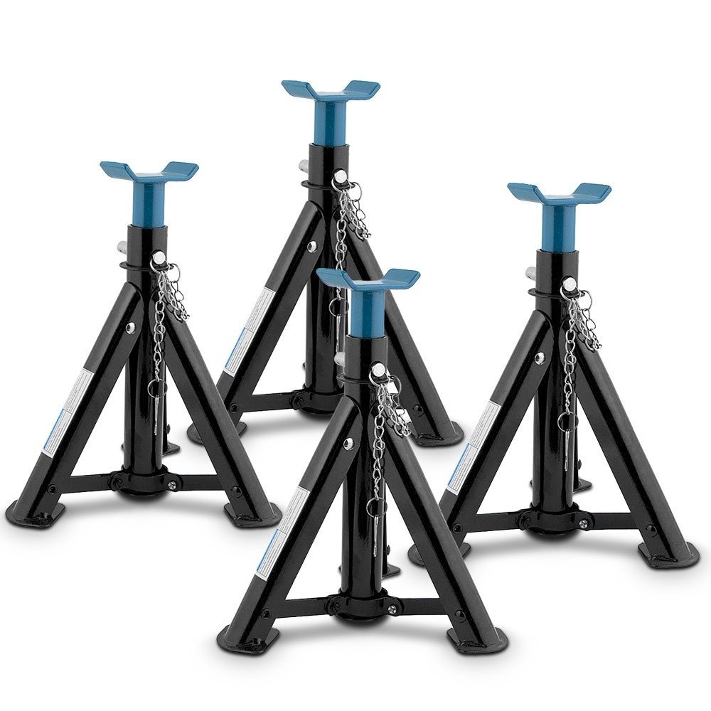 Reguliuojamų automobilinių atramų rinkinys 2 T 2000 kg 4 vnt. – BITUXX®