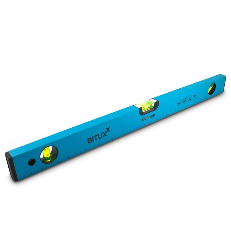 Aliumininis gulsčiukas su kapsule, 60 cm – BITUXX®