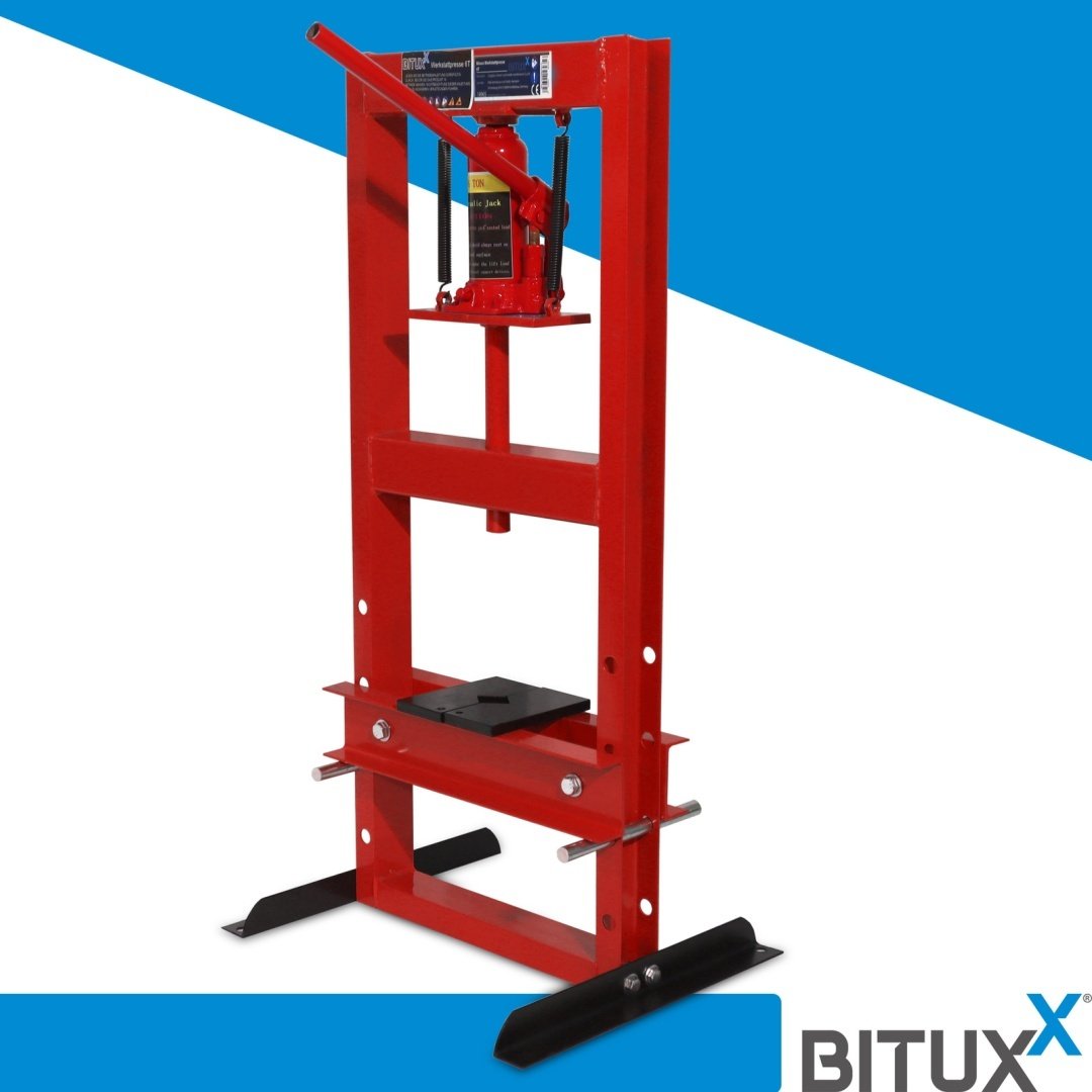 BITUXX hidraulinis dirbtuvių presas 6 ton – BITUXX® – papildoma nuotrauka 1