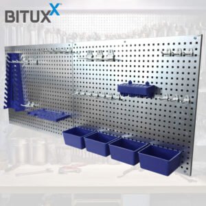 Modulinė BITUXX įrankių sienelė su kabliukais