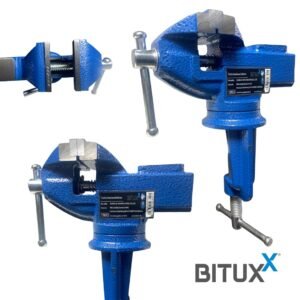 Profesionalus stalinis šaltkalvio spaustuvas, 50 mm, ketinis – BITUXX®