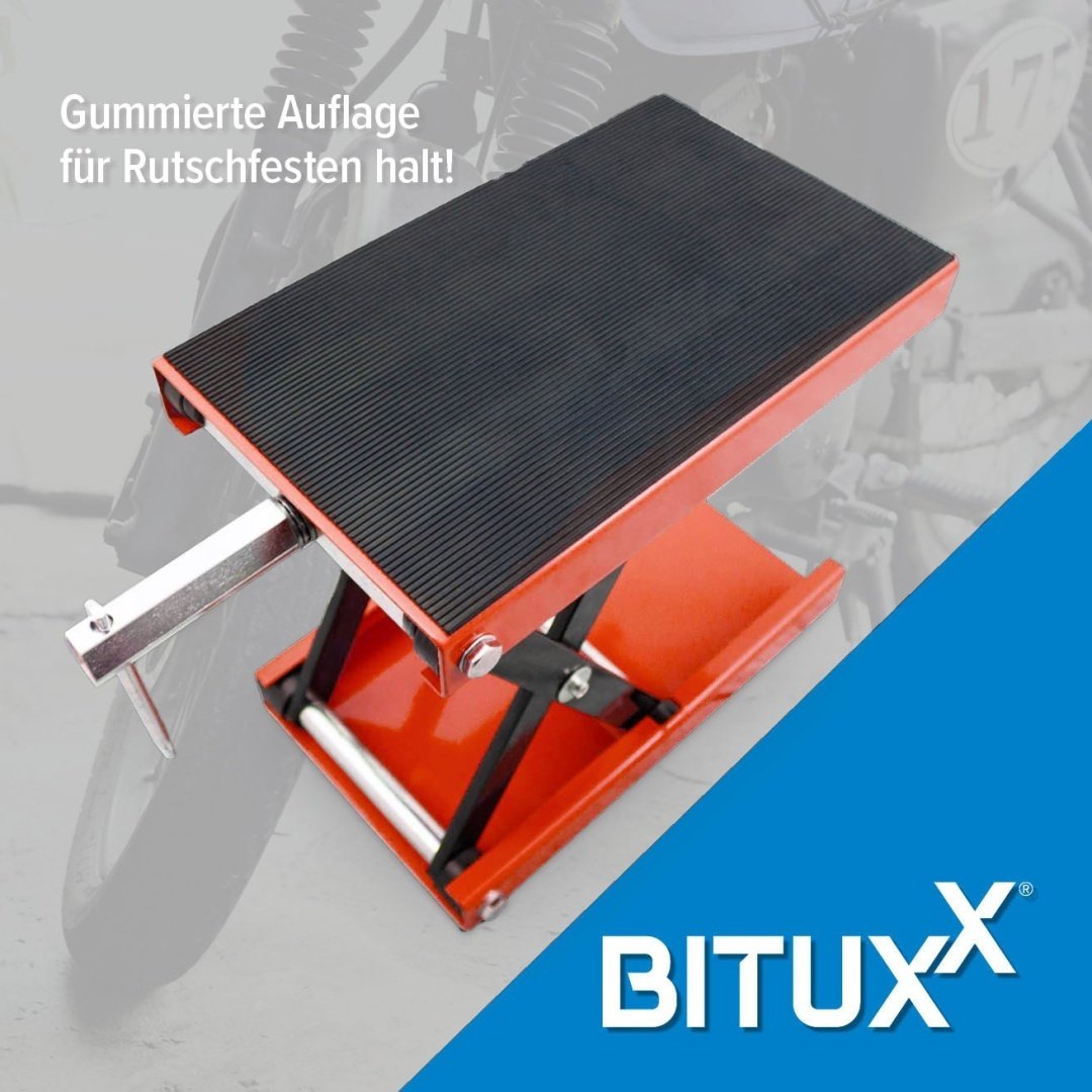 BITUXX centrinis motociklo stovas enduro, offroad ir plento motociklams, 450 kg – papildoma nuotrauka 4