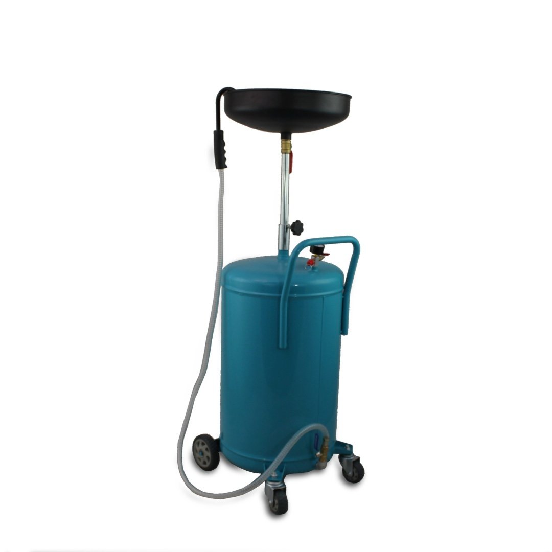 Mobilus reguliuojamas alyvos surinkimo vežimėlis su 80 l talpa – BITUXX® – papildoma nuotrauka 3