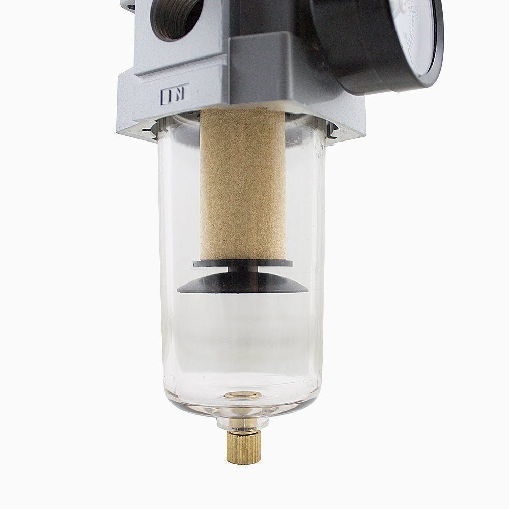 Tvirtas suslėgto oro reduktorius su filtru ir manometru, 1/2″ – BITUXX® – papildoma nuotrauka 4