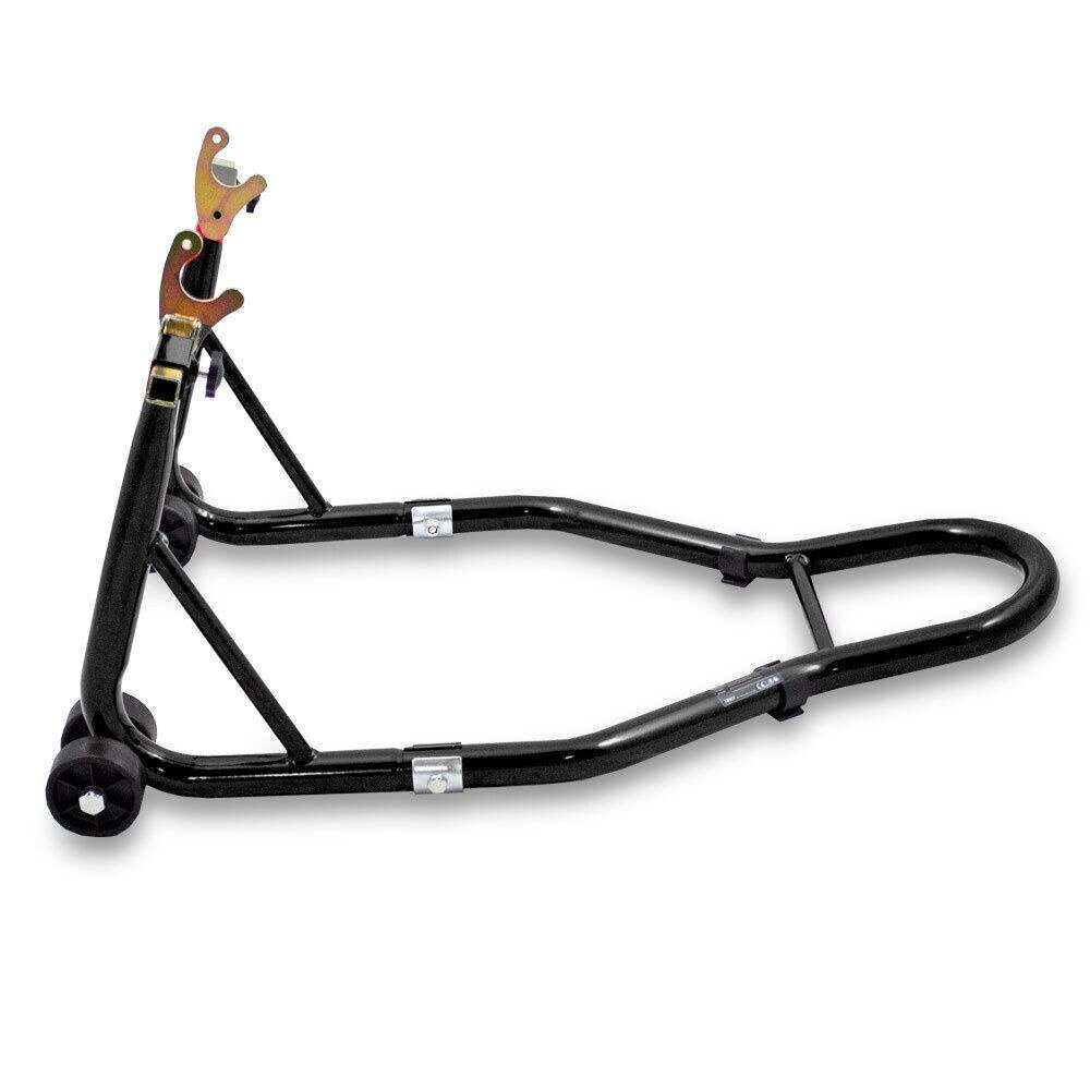 Juodas motociklo galinio rato stovas-keltuvas, 250 kg, 21–31 cm – BITUXX® – papildoma nuotrauka 2