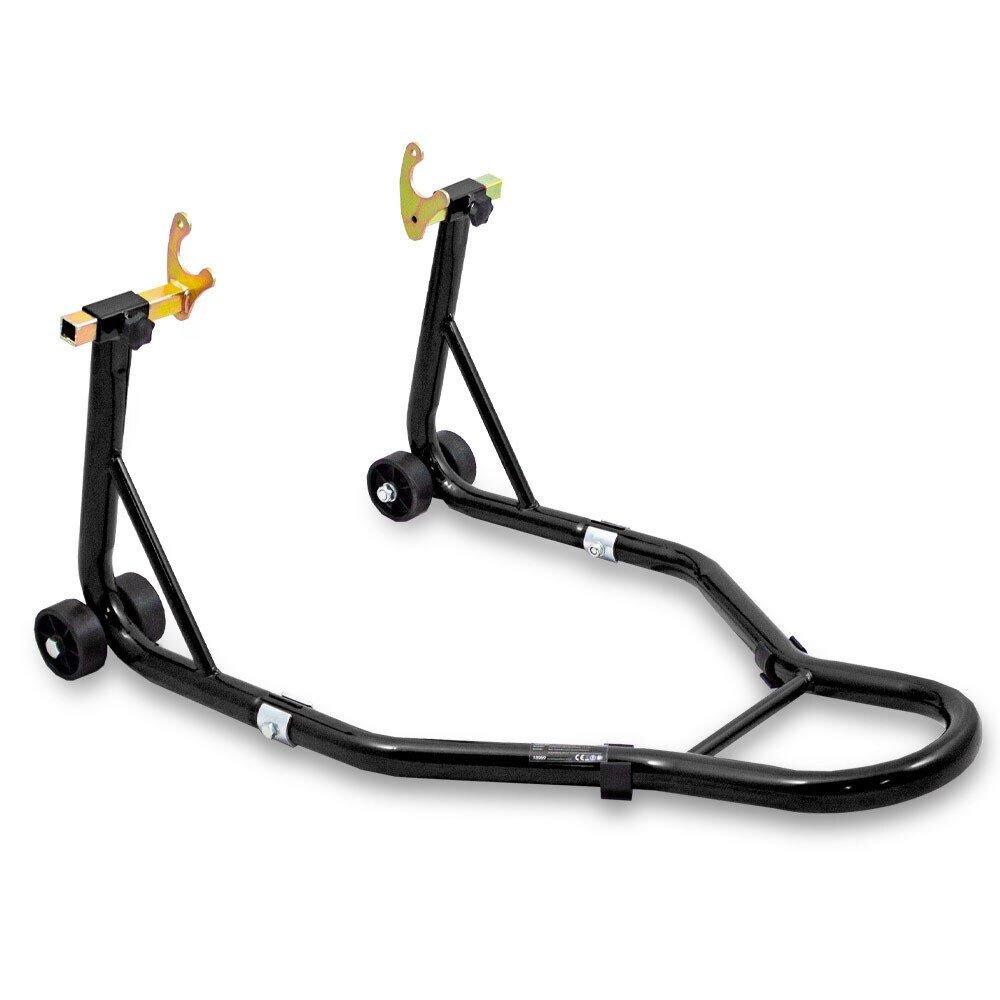 Juodas motociklo galinio rato stovas-keltuvas, 250 kg, 21–31 cm – BITUXX® – papildoma nuotrauka 3