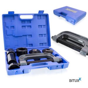 BITUXX rutulinių šarnyrų nuėmiklių rinkinys lagamine, 9 dalių – BITUXX®