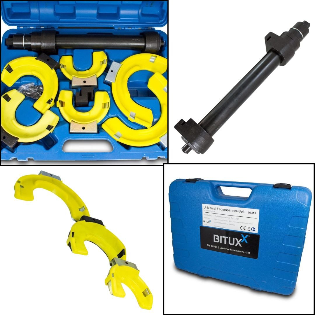 BITUXX McPherson spyruoklių suspaudėjas, 1,5 t – BITUXX®