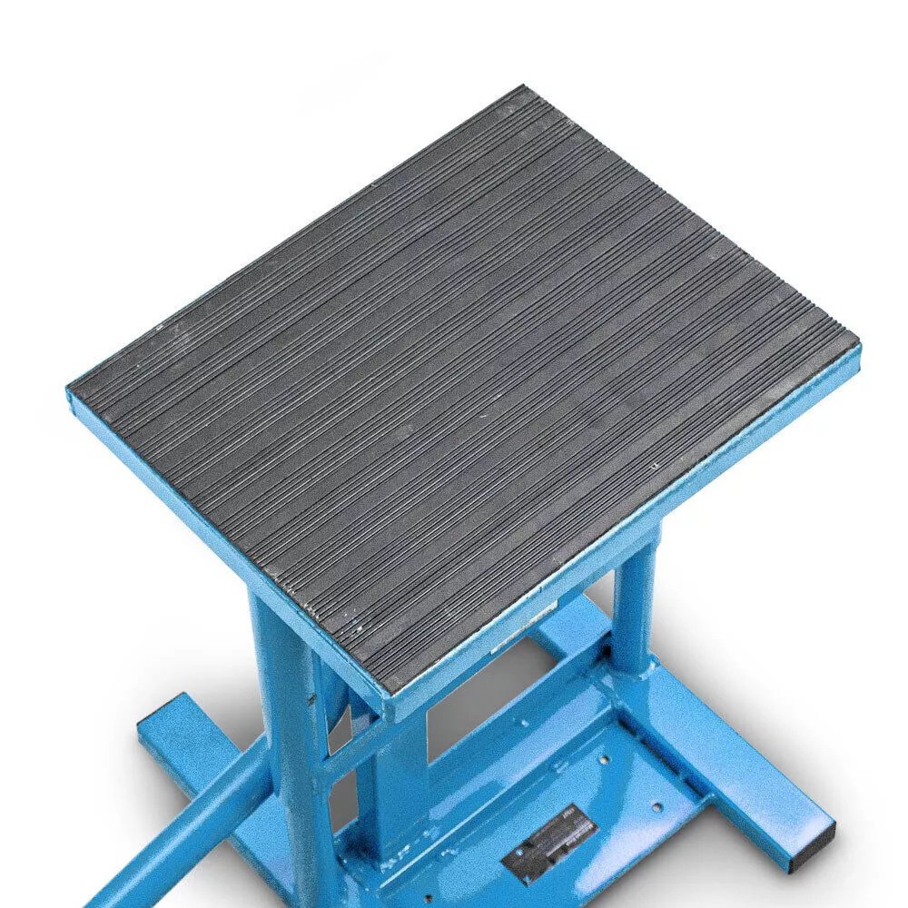 Mėlynas BITUXX motociklo keltuvas-stovas, 150 kg – BITUXX® – papildoma nuotrauka 3