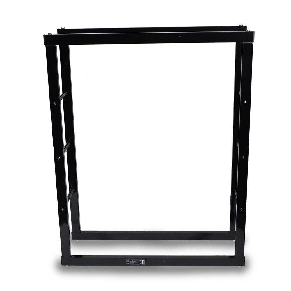 BITUXX aukštas metalinis malkų krepšys-stovas, 80 × 100 cm – BITUXX® – papildoma nuotrauka 3