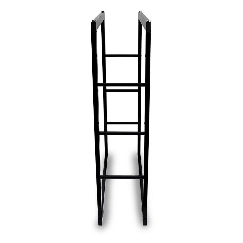 BITUXX aukštas metalinis malkų krepšys-stovas, 80 × 100 cm – BITUXX® – papildoma nuotrauka 4
