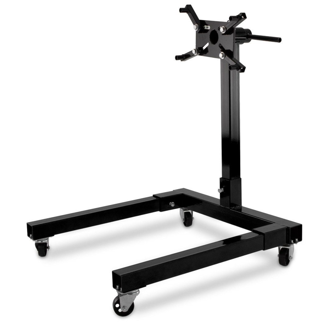 Mobilus sukamas variklio montavimo stovas su 4 ratukais, 570 kg – BITUXX