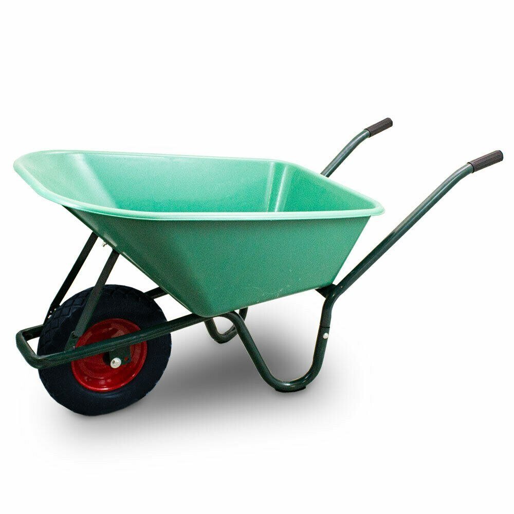 Statybinis sodo karutis su 100 l PVC loviu ir pilnaviduriu ratu, 250 kg – BITUXX® – papildoma nuotrauka 1