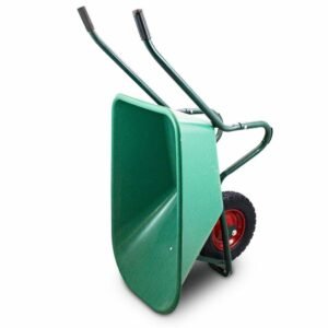 Statybinis sodo karutis su 100 l PVC loviu ir pilnaviduriu ratu, 250 kg – BITUXX®