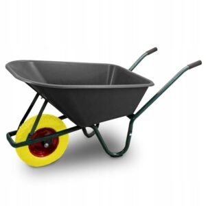 Tvirtas karutis su PVC loviu ir pilnaviduriu ratu, 250 kg – BITUXX®