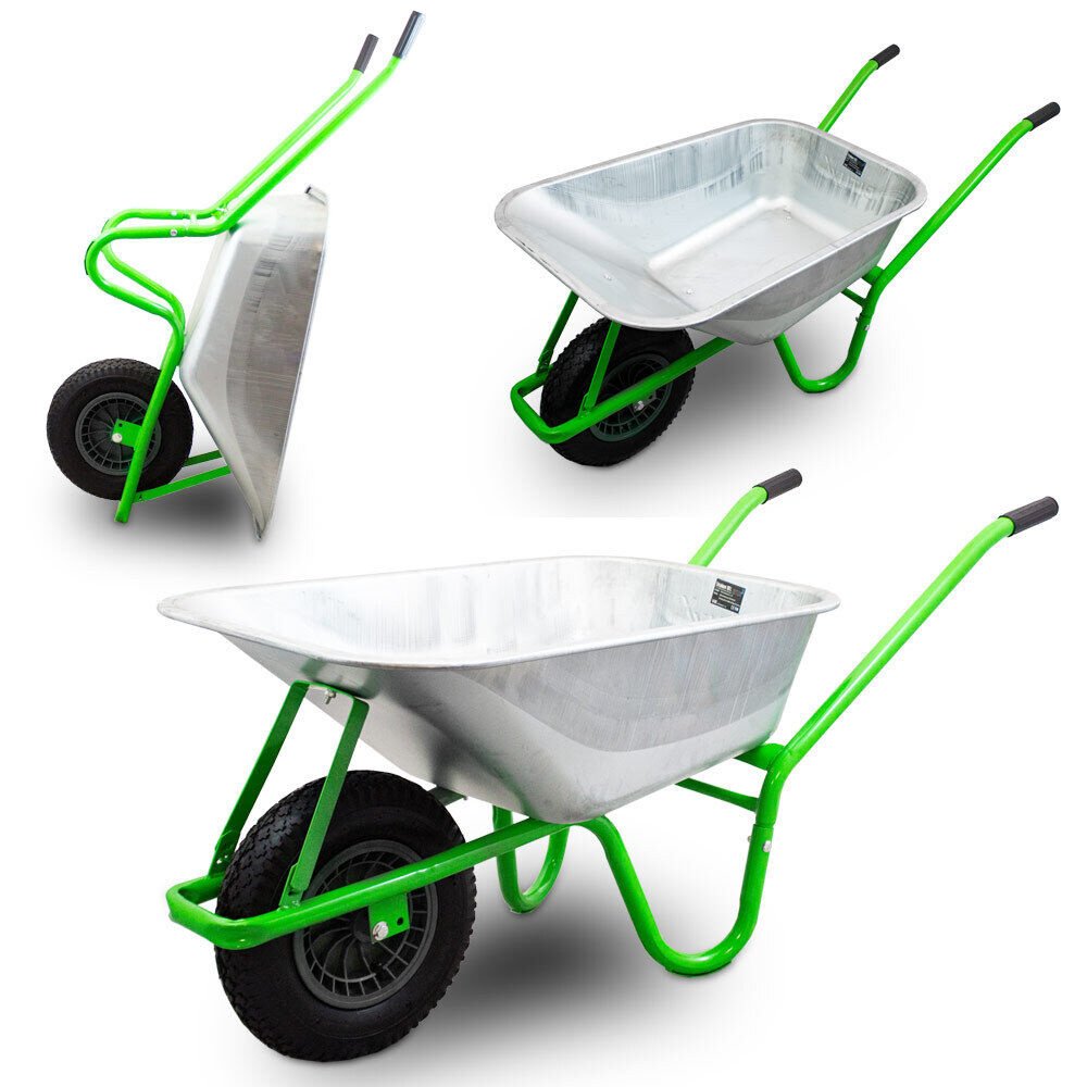 BITUXX cinkuotas sodo ir statybinis karutis, 100 l, iki 250 kg – BITUXX®