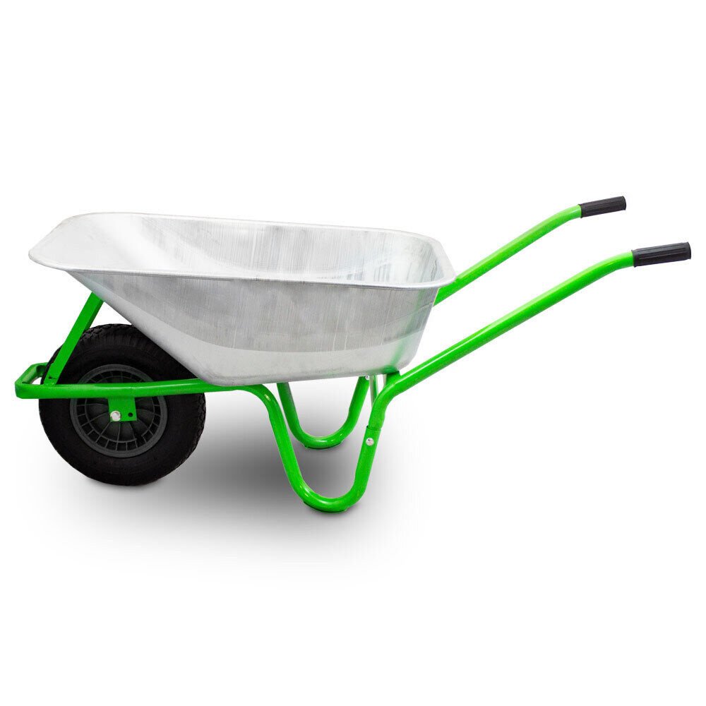 BITUXX cinkuotas sodo ir statybinis karutis, 100 l, iki 250 kg – BITUXX® – papildoma nuotrauka 2