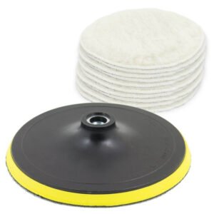 Poliravimo diskas 180 mm su 10 poliravimo užvalkalų – BITUXX®