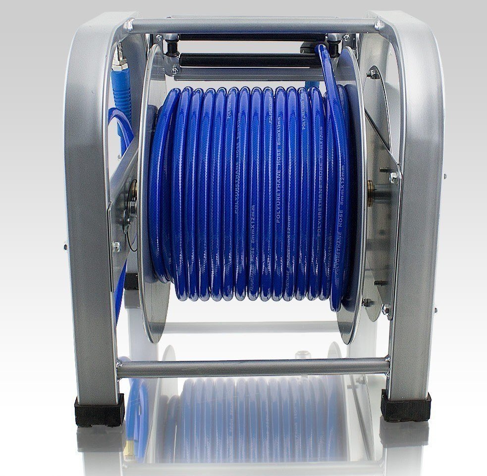 Automatinė pneumatinės žarnos ritė, 30 m, 16 bar – BITUXX® – papildoma nuotrauka 4