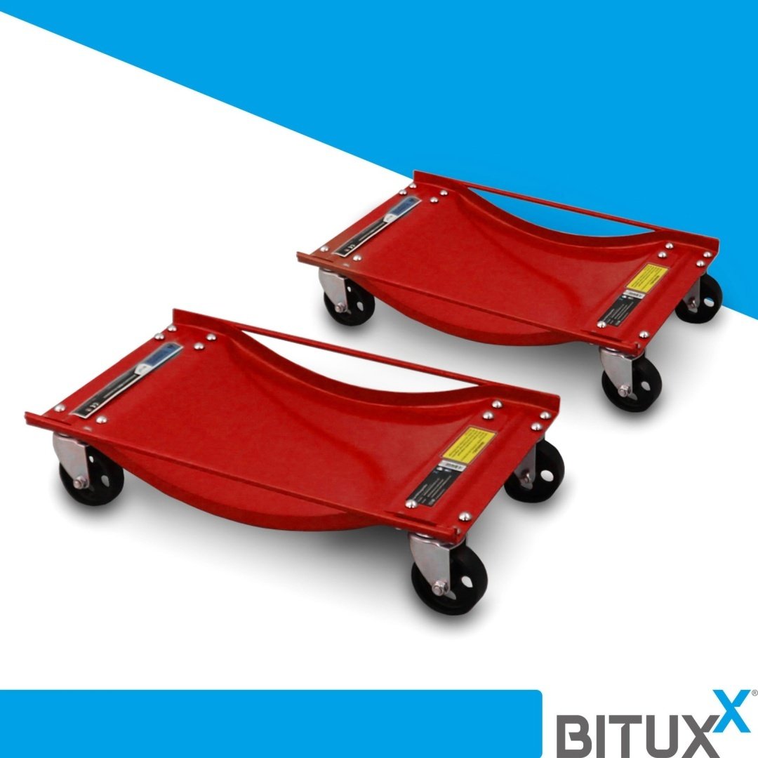 BITUXX manevravimo vežimėlių rinkinys su ratukais, 2 vnt. – BITUXX® – papildoma nuotrauka 1
