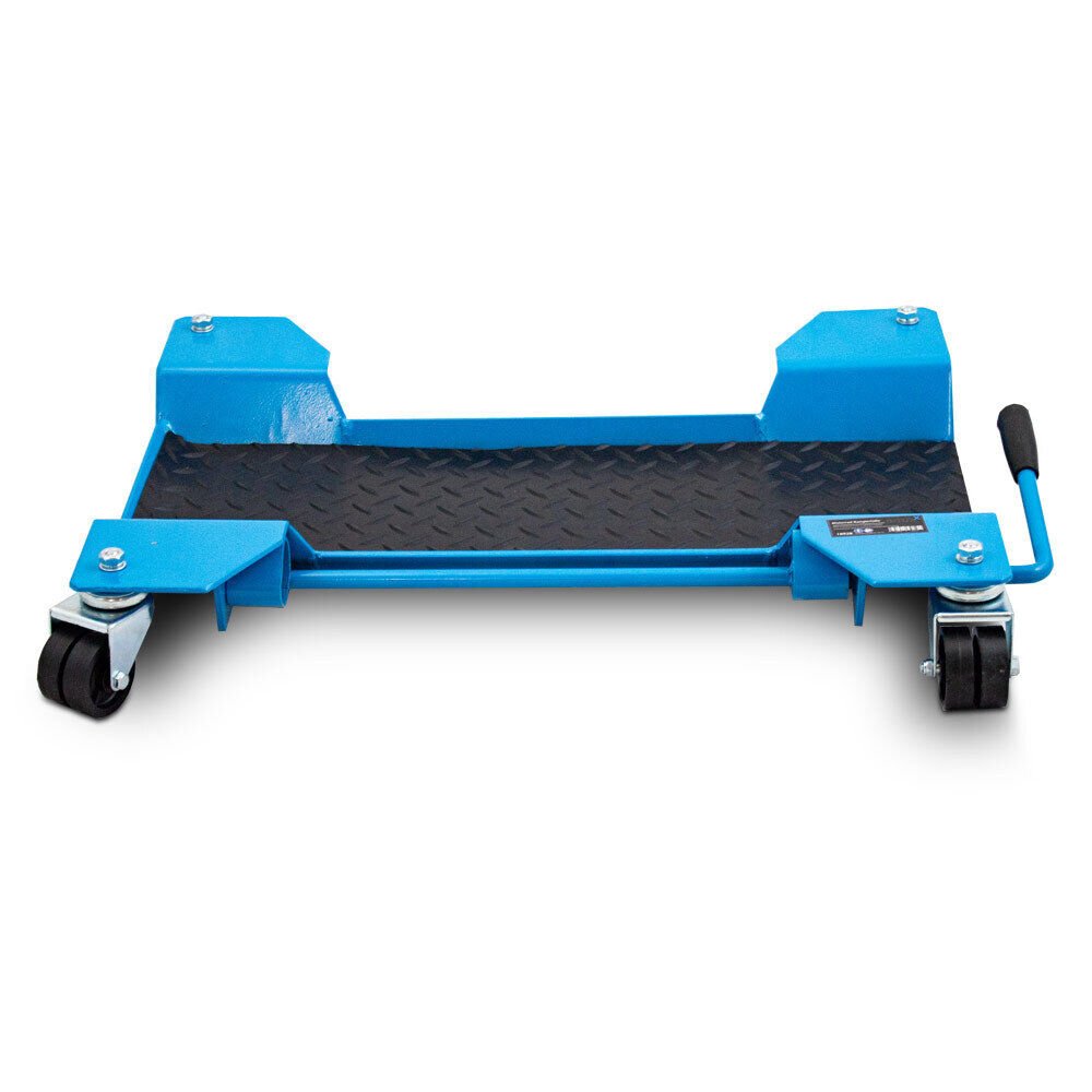 BITUXX motociklo manevravimo vežimėlis, 250 kg, 4 ratukai, 360° – BITUXX® – papildoma nuotrauka 4