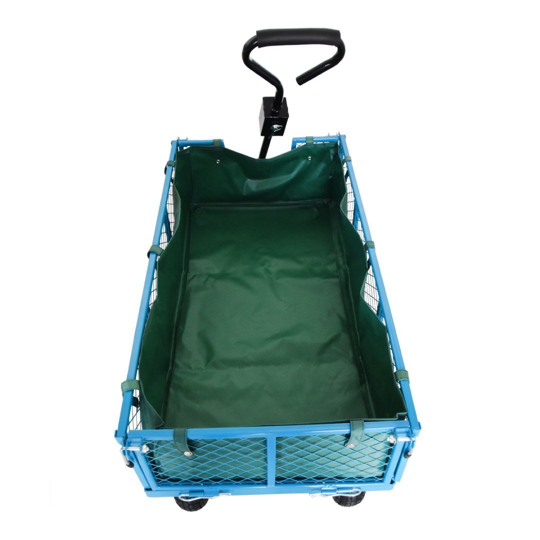 BITUXX sulankstomas sodo transportavimo vežimėlis 300 kg – BITUXX® – papildoma nuotrauka 3