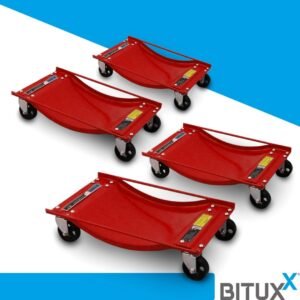 BITUXX automobilio manevravimo vežimėlių rinkinys, 4 vnt. – BITUXX®
