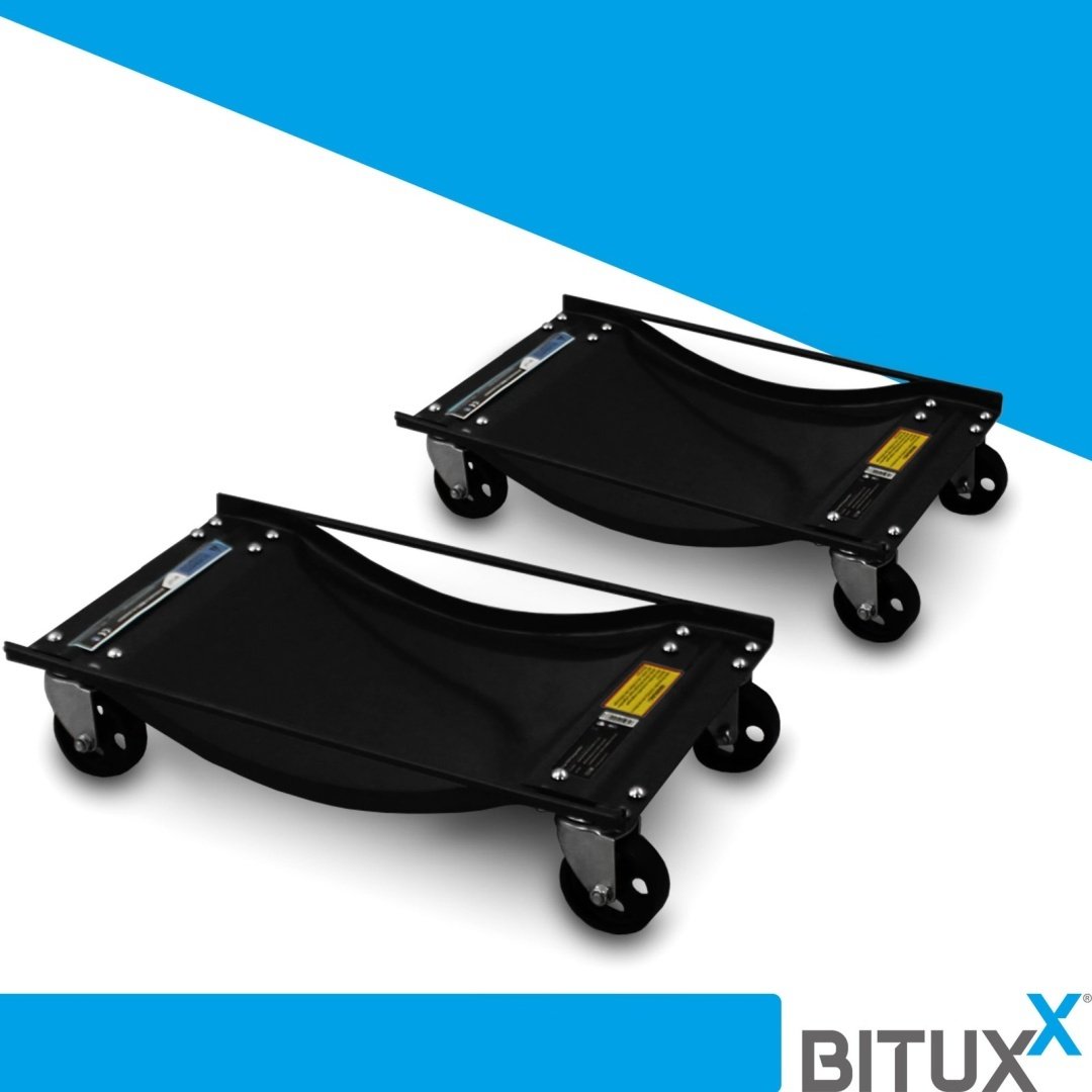 BITUXX automobilio manevravimo vežimėlių rinkinys, 4 vnt. – BITUXX® – papildoma nuotrauka 1