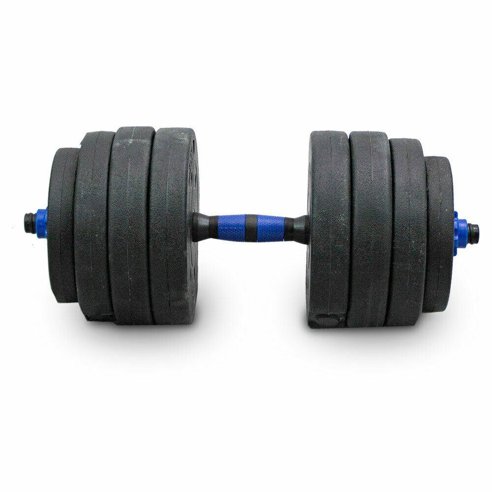 40 kg hantelių ir štangos rinkinys namų treniruotėms – LACESTONE – papildoma nuotrauka 3