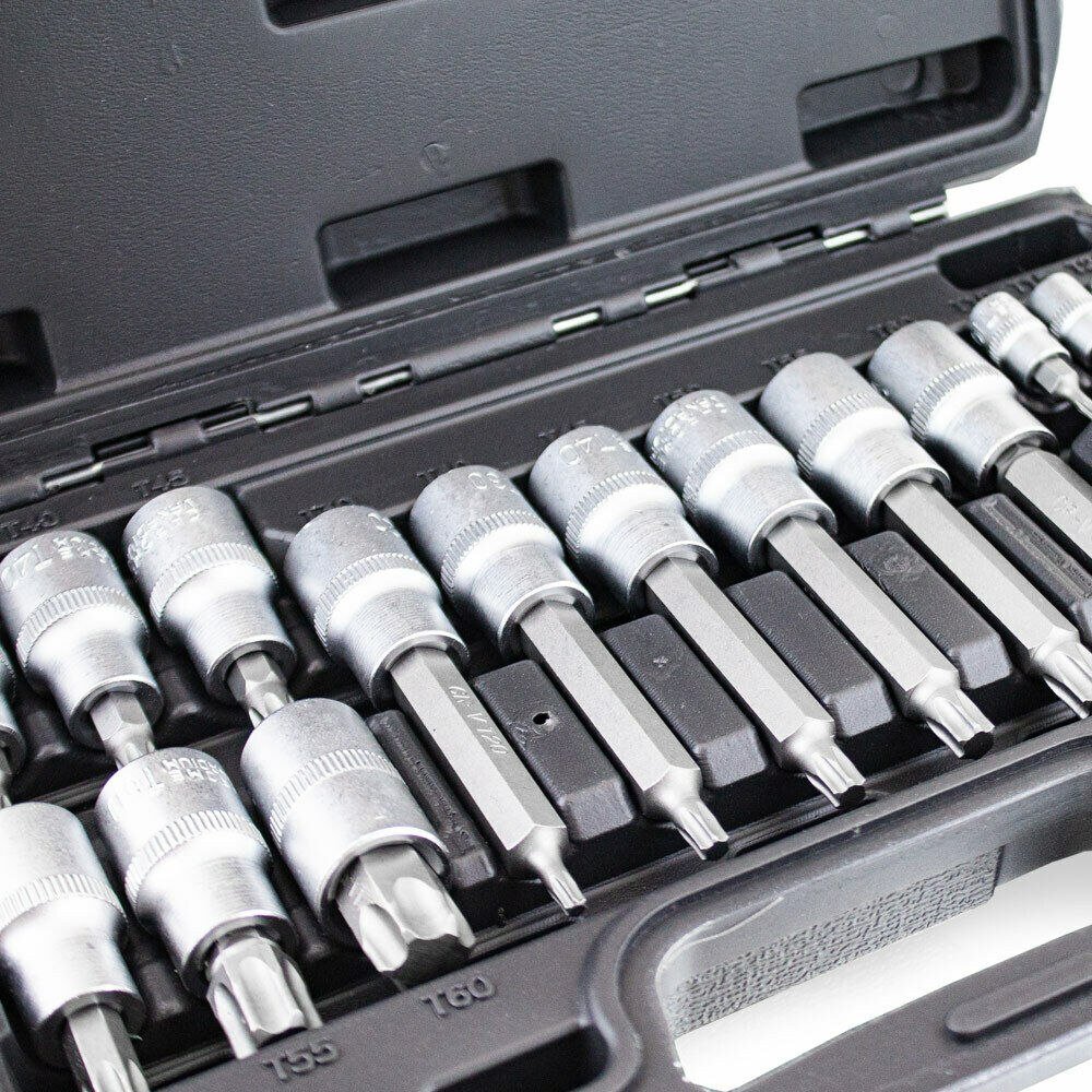 BITUXX TORX galvučių ir antgalių rinkinys, 18 dalių – BITUXX® – papildoma nuotrauka 2