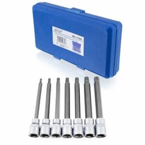 Daugiakampių galvučių rinkinys M4–M10, 3/8″, 7 dalių – BITUXX®