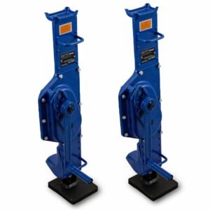 BITUXX mėlynų mechaninių keltuvų rinkinys, 2 vnt., bendra keliamoji galia 20 t – BITUXX®