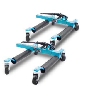 Automobilio manevravimo vežimėlių rinkinys, 560 kg/vnt., 2 vnt. – BITUXX®