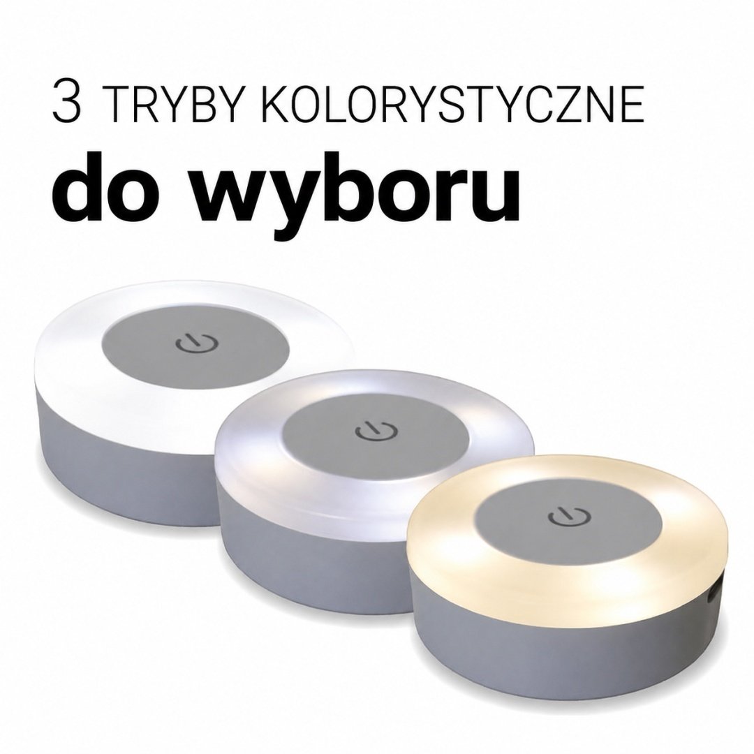 USB LED naktinių lempučių rinkinys, 5 vnt., 3 šviesos spalvos – BITUXX® – papildoma nuotrauka 3