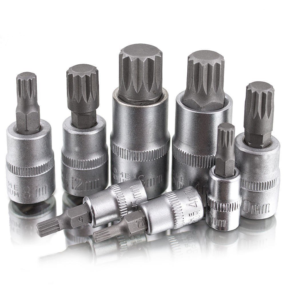 TORX antgalių rinkinys BITUXX iš chromo-vanadžio plieno, 8 dalys – papildoma nuotrauka 3