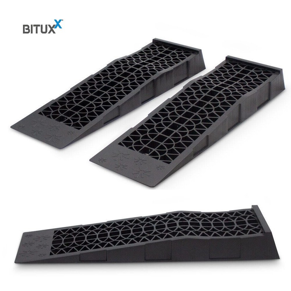 BITUXX HDPE užvažiavimo rampų rinkinys, 5000 kg, 2 vnt. – BITUXX®