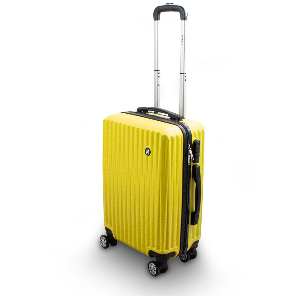 Geltonas lagaminų rinkinys XL/L/M su ratukais, 3 vnt. – Barut – papildoma nuotrauka 2