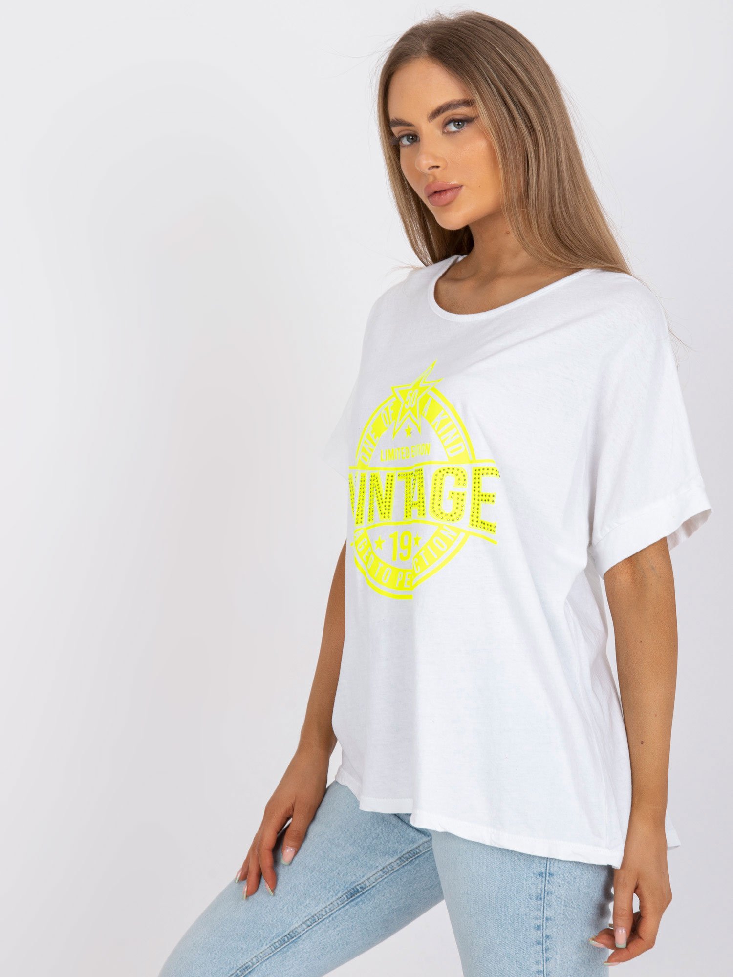 ITALY MODA moteriški marškinėliai DHJTS6860 - Image 4
