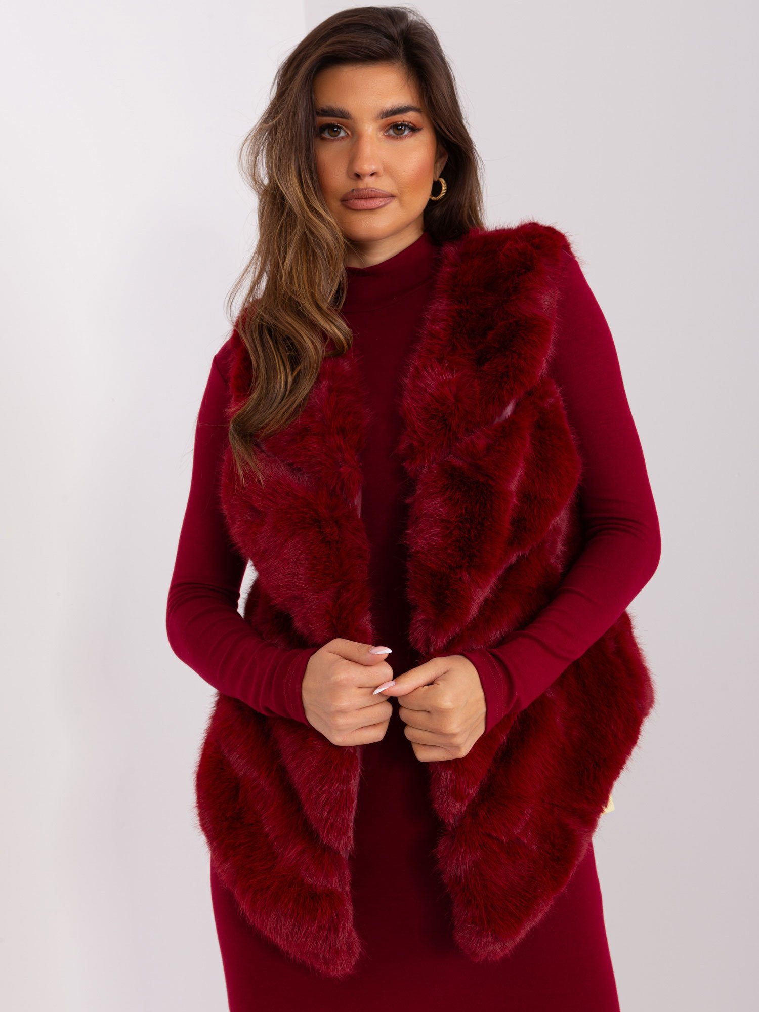 Wool Fashion Italia moteriška liemenė ATKZ2349 - Image 4