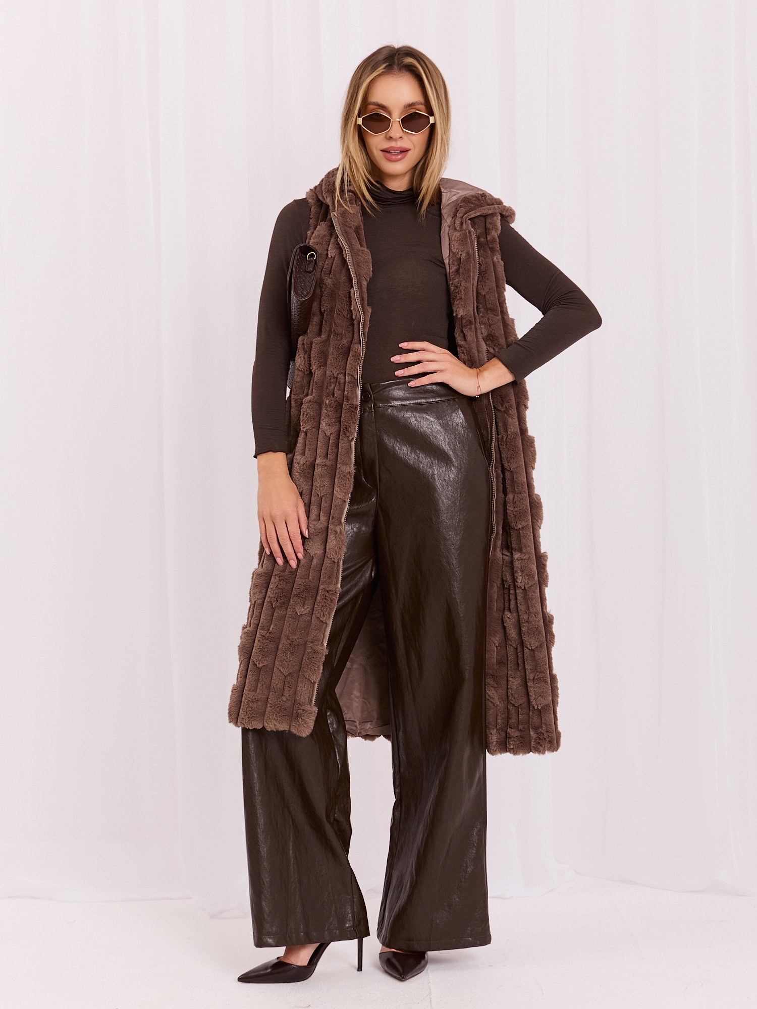 Wool Fashion Italia moteriška liemenė ATKZ23681 - Image 3
