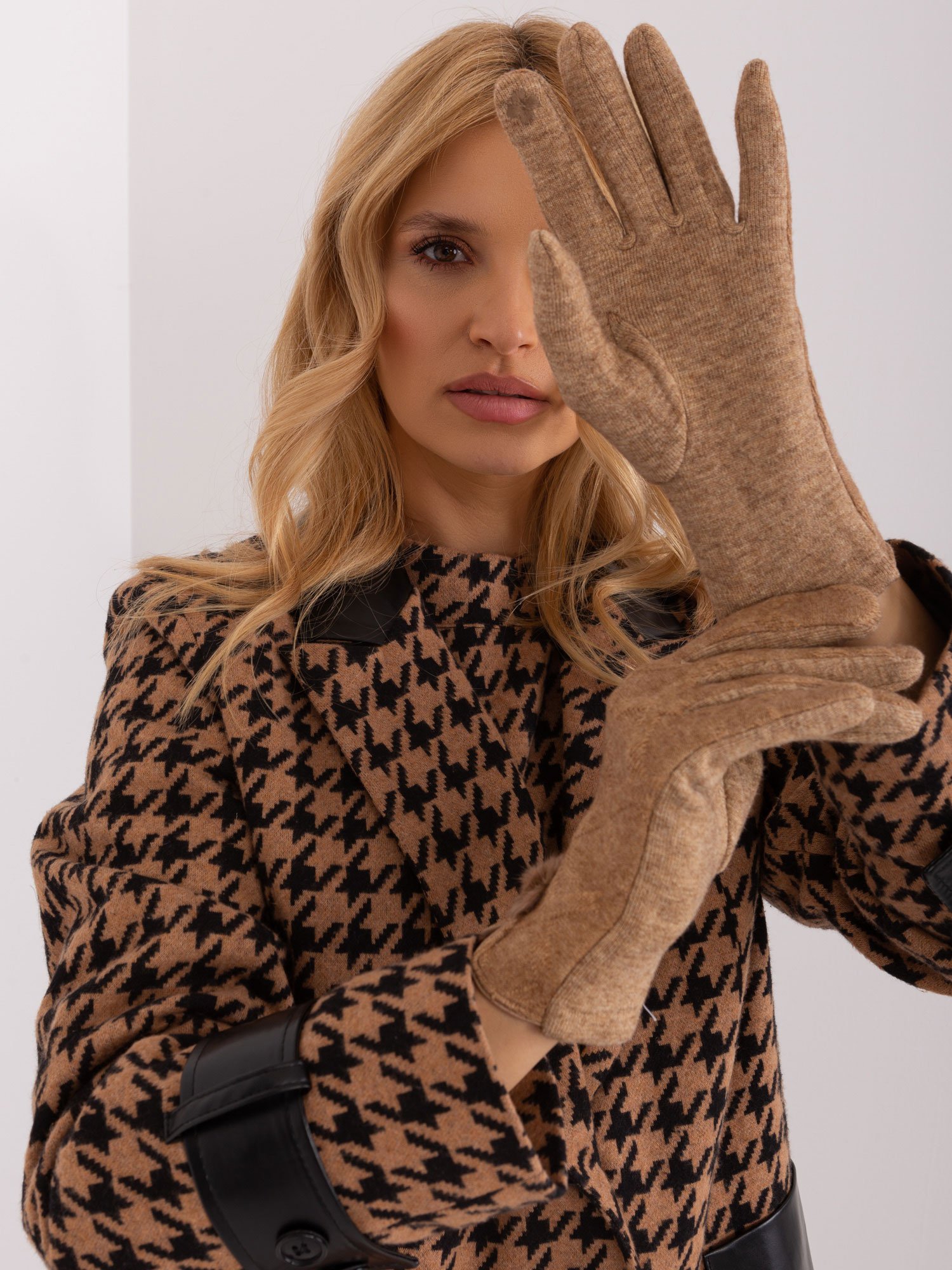 Wool Fashion Italia moteriškos pirštinės ATRK239506 - Image 2