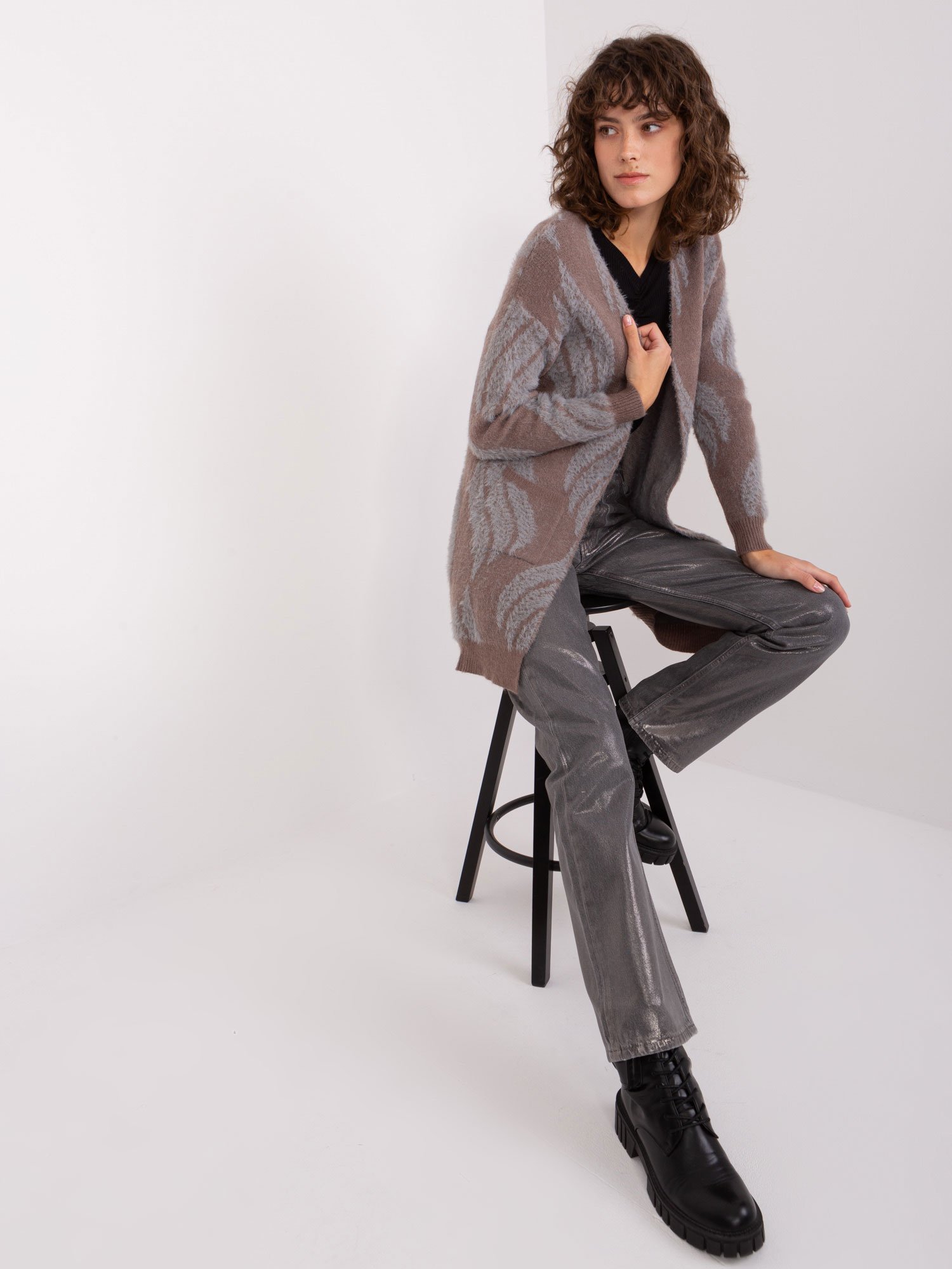 Wool Fashion Italia moteriškas megztinis ATSW234501 - Image 4