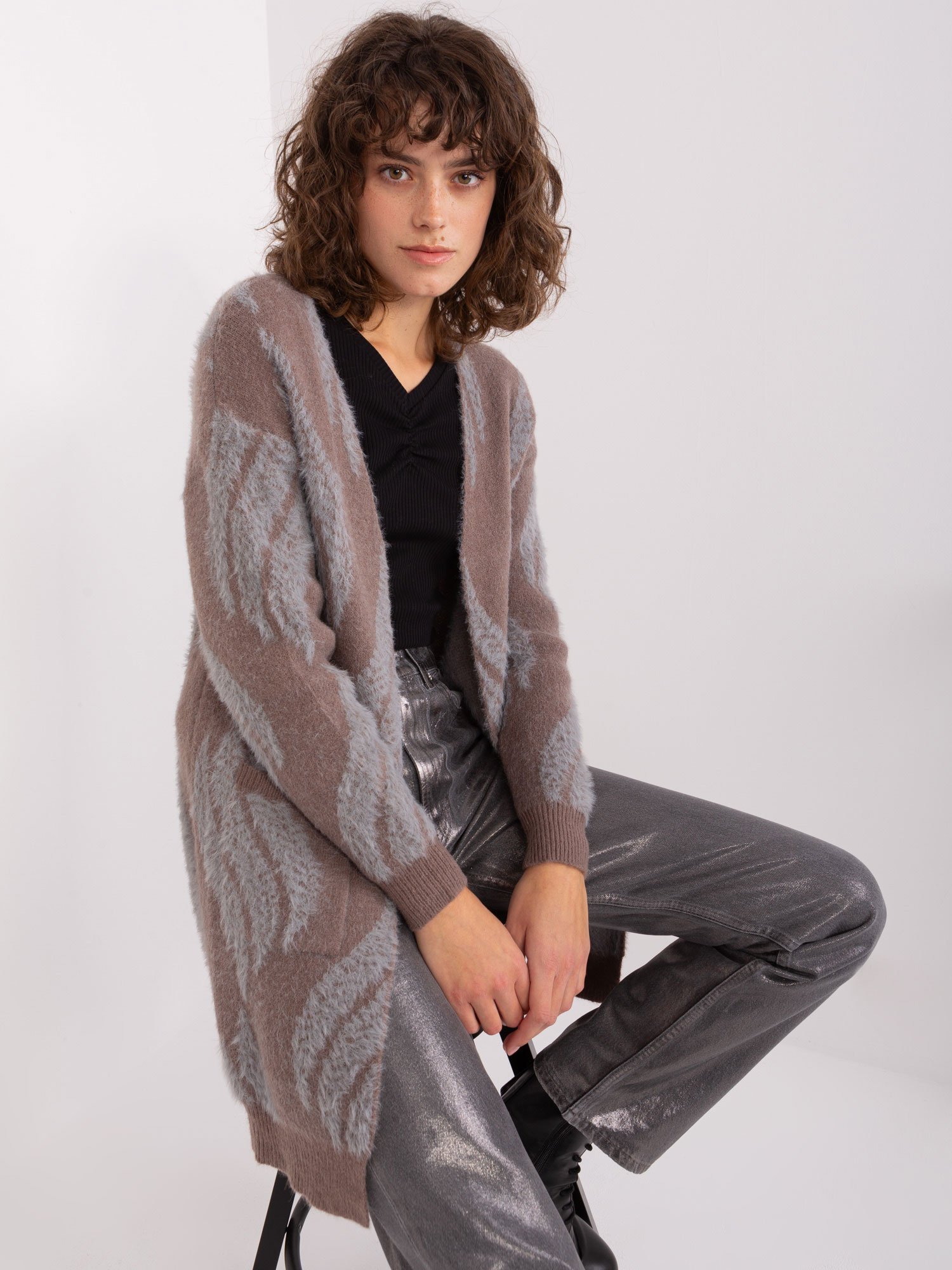 Wool Fashion Italia moteriškas megztinis ATSW234501 - Image 2