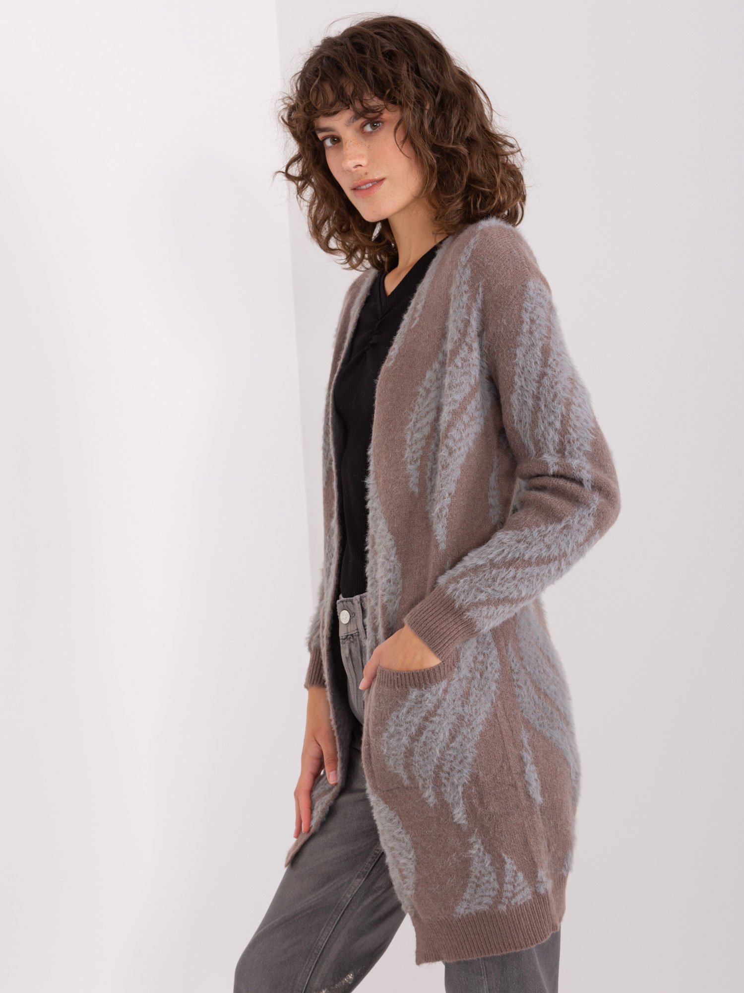 Wool Fashion Italia moteriškas megztinis ATSW234501 - Image 3