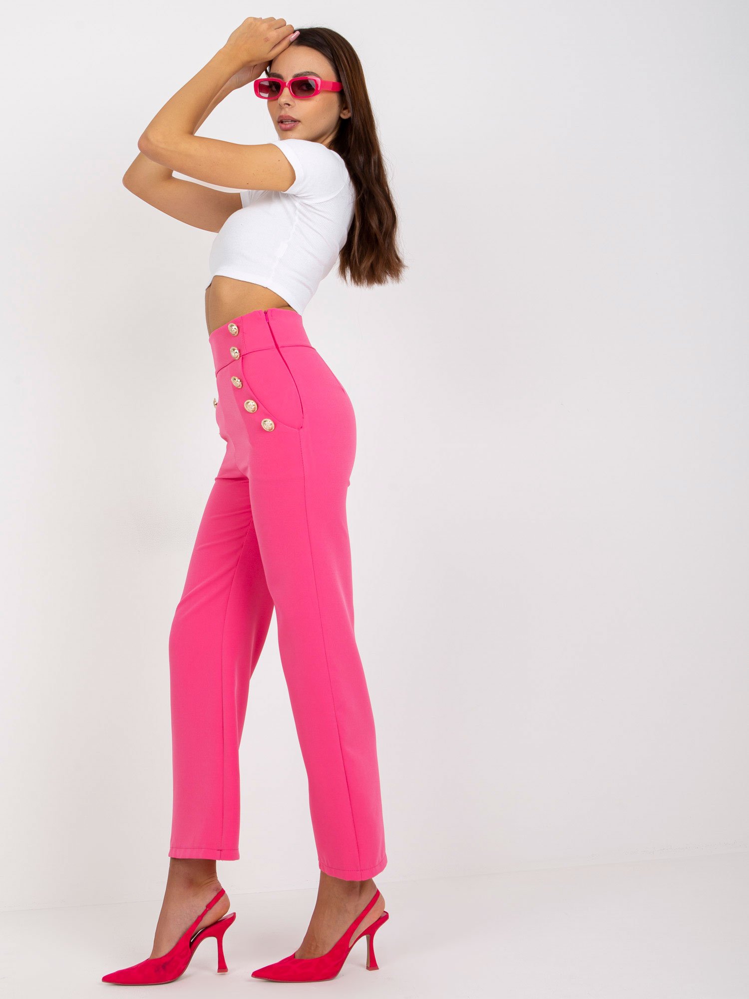 ITALY MODA moteriškos kelnės DHJSP16008 - Image 4