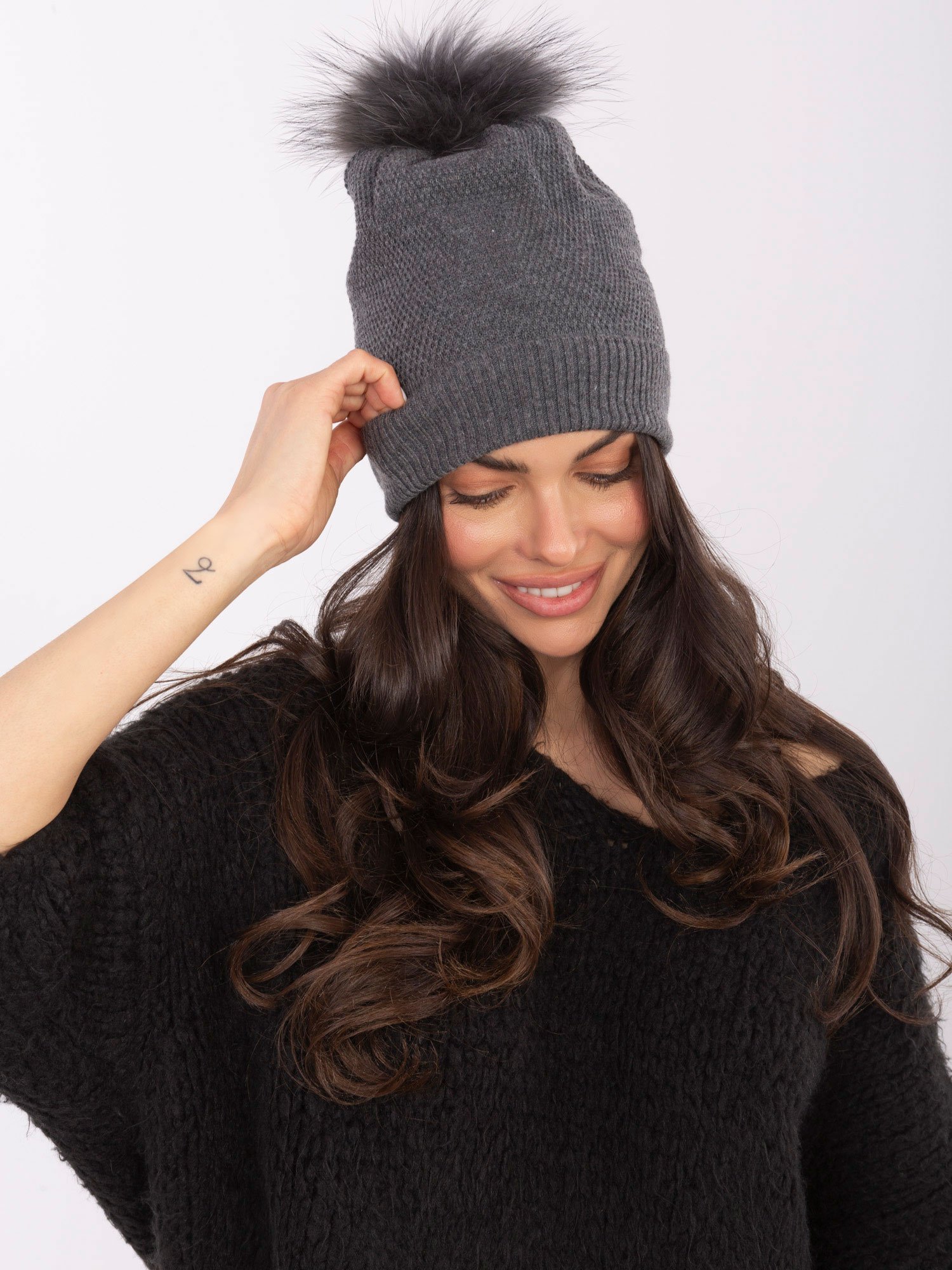 Wool Fashion Italia moteriška kepurė ATCZ171701 - Image 2