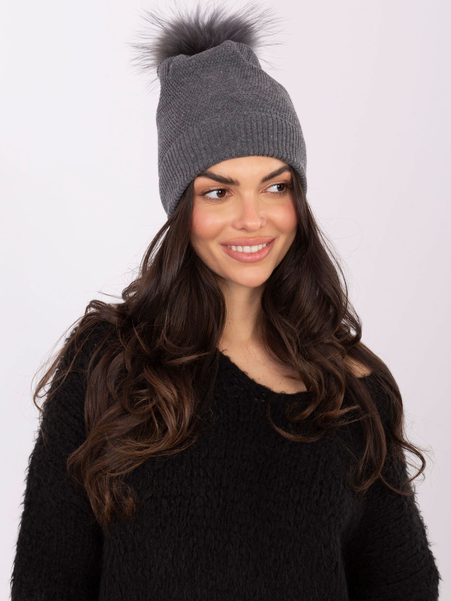 Wool Fashion Italia moteriška kepurė ATCZ171701 - Image 3