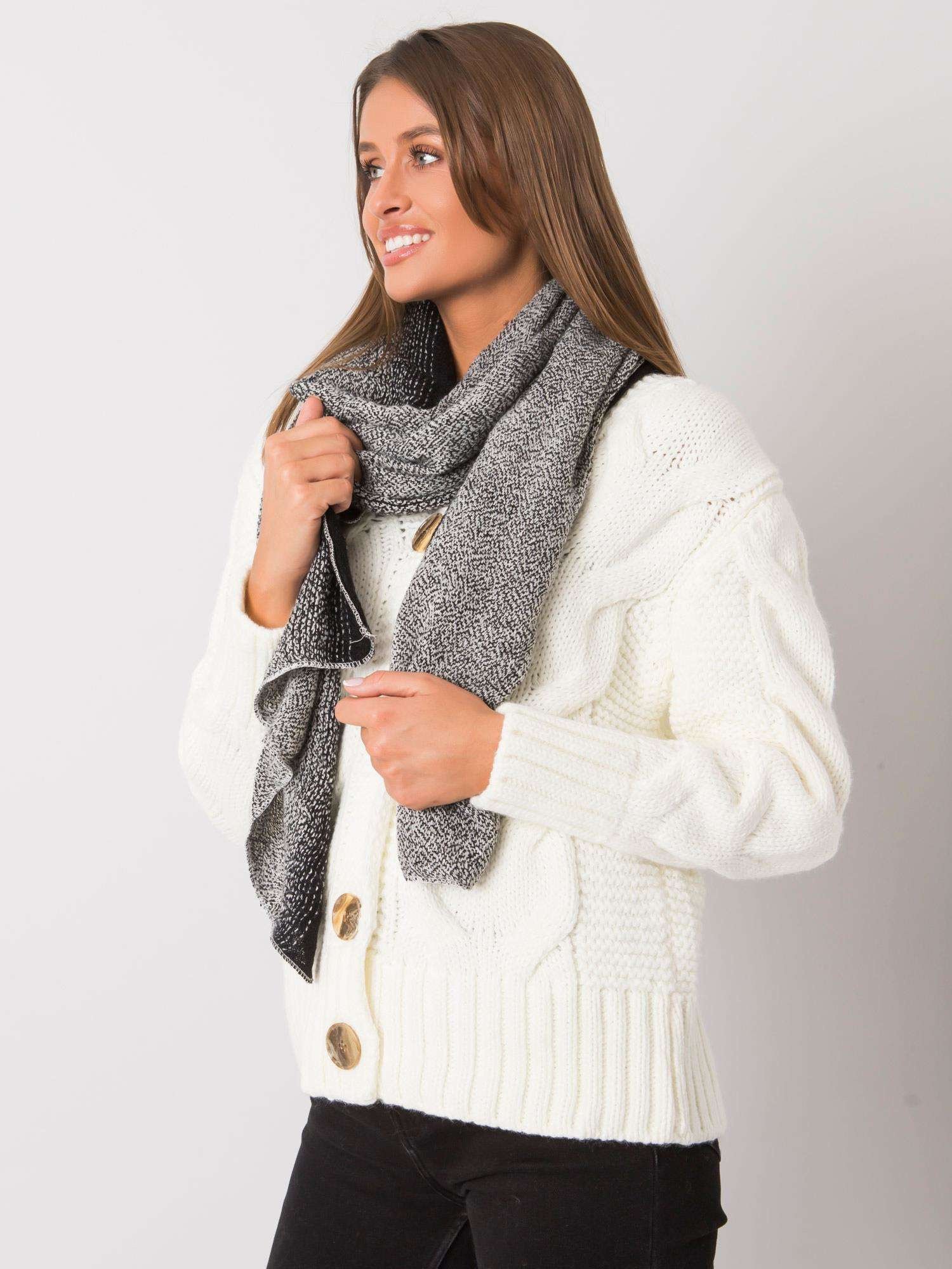 Wool Fashion Italia moteriškas šalikas / skara ATSZ3899 - Image 4