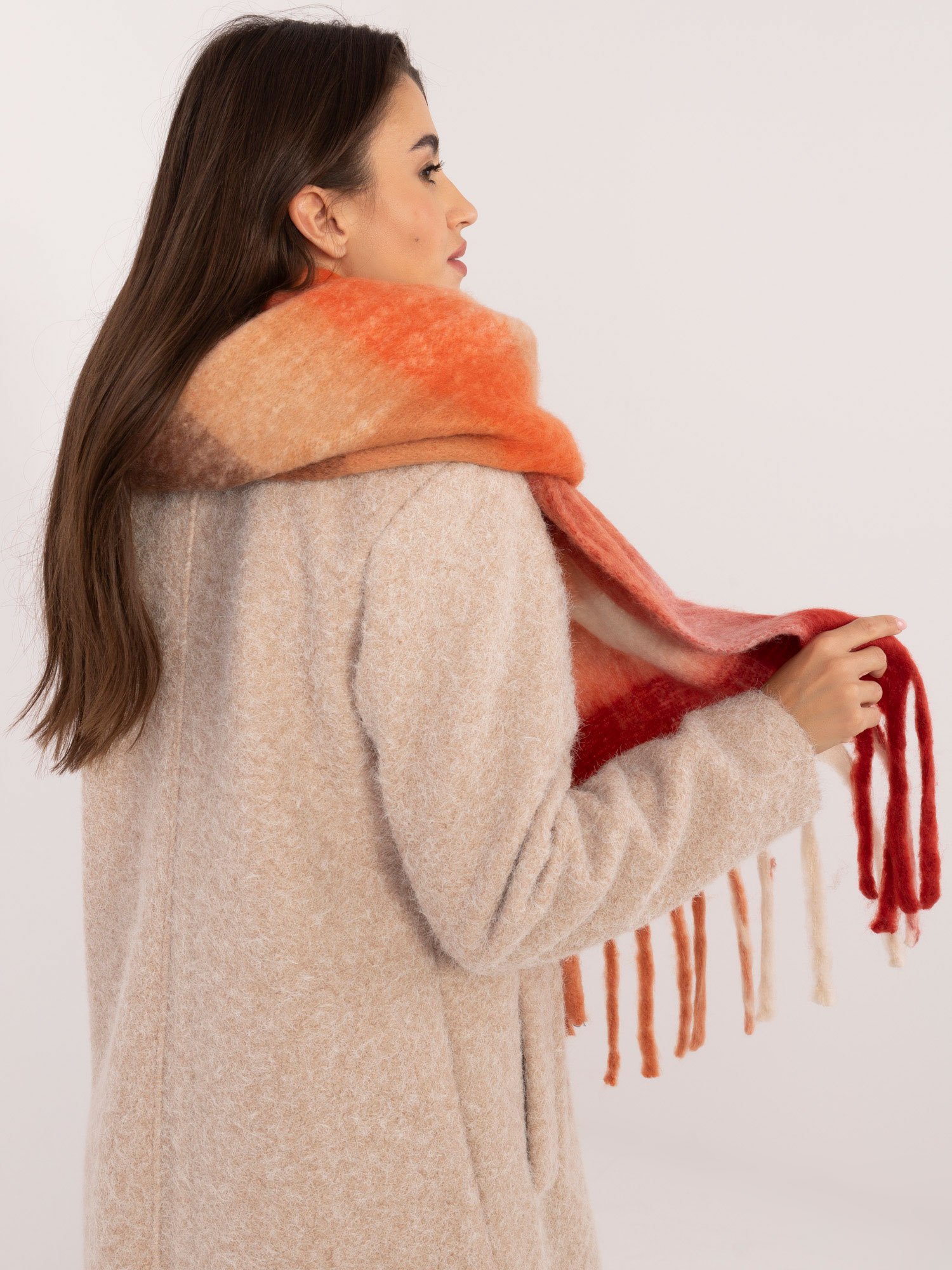 Wool Fashion Italia moteriškas šalikas / skara ATSZ2312502 - Image 3