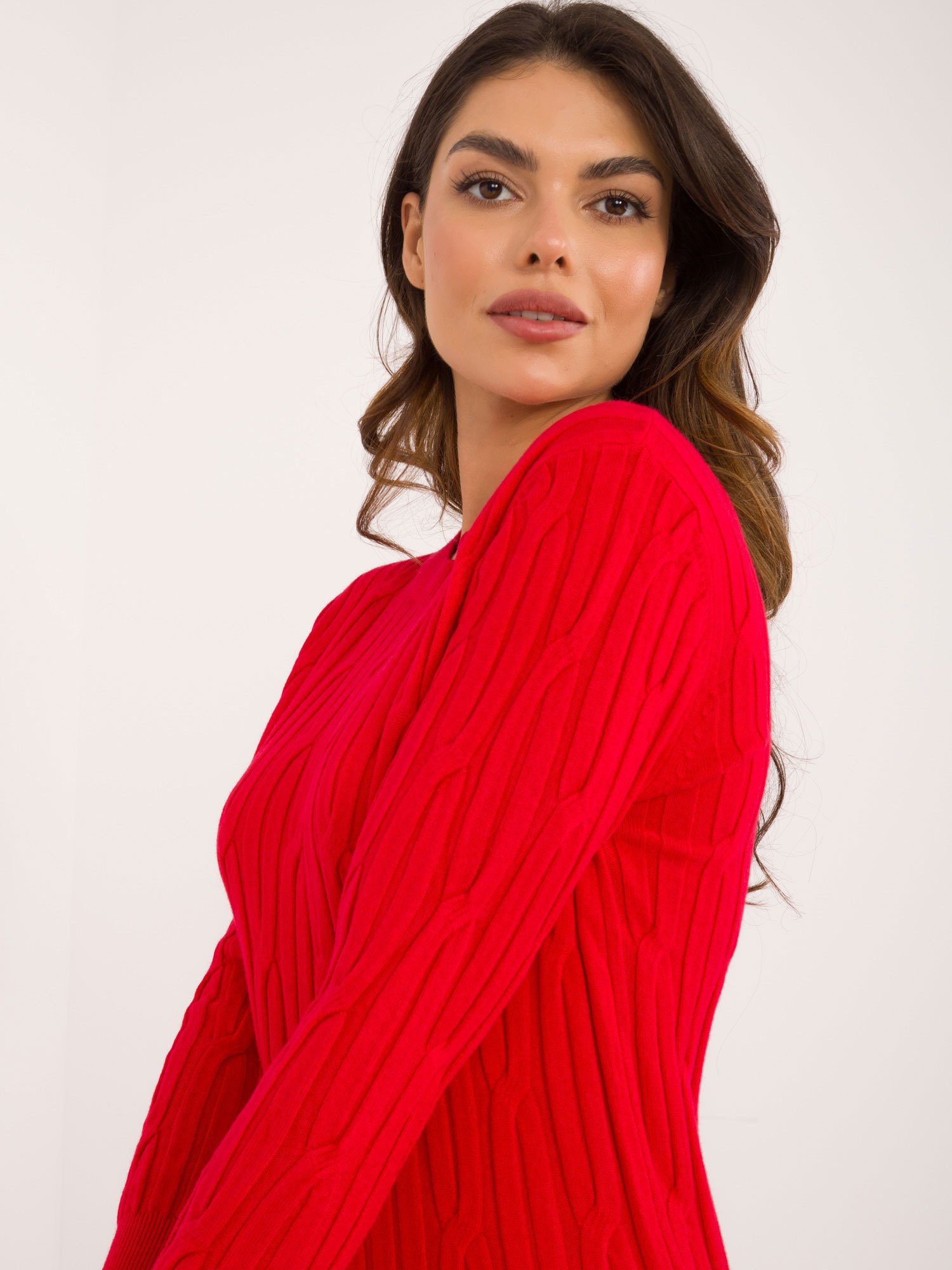 Wool Fashion Italia moteriškas megztinis ATSW23382 - Image 4